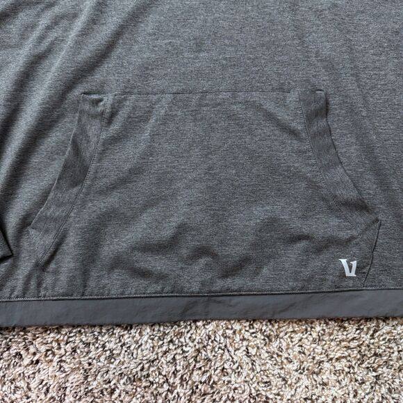 Vuori Sunday Element Hoodie Mens Medium Gray Drawstring Athleisure - Picture 2 of 9